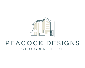 Housing Construction Property logo design