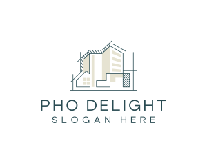 Housing Construction Property logo design