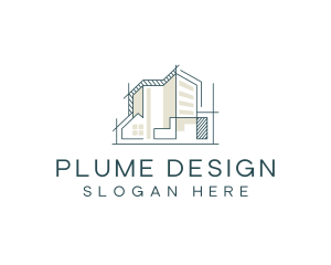 Housing Construction Property logo design