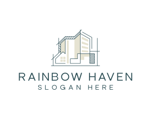 Housing Construction Property logo design