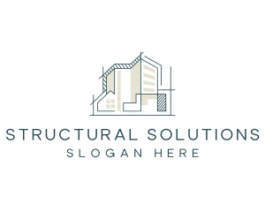 Housing Construction Property logo design