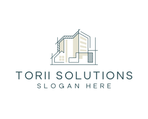 Housing Construction Property logo design