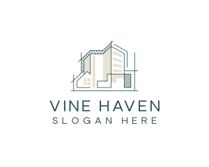 Housing Construction Property logo design