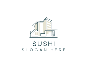 Housing Construction Property logo design