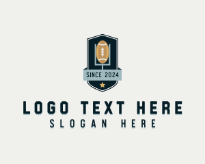 Football - American Football Sports logo design