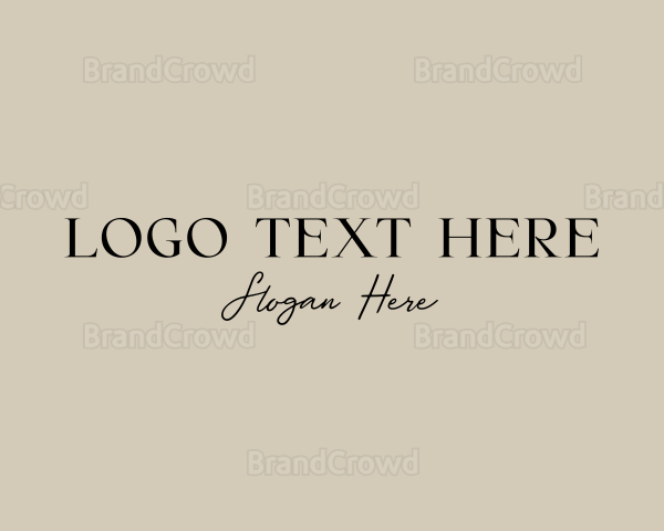 Elegant Boutique Business Logo