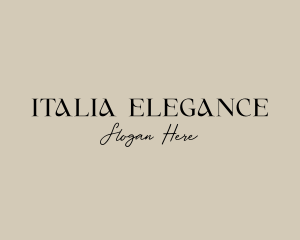 Elegant Boutique Business logo design