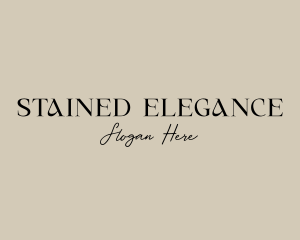 Elegant Boutique Business logo design