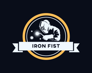 Industrial Steel Welder logo design