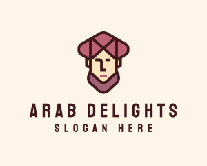 Arab - Arab Head Avatar logo design