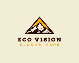 Mountain Peak Triangle logo design