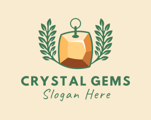 Precious Opal Earring  logo design