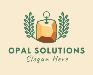 Precious Opal Earring  logo design