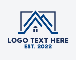 Attic - House Roof Maintenance logo design