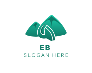 Environment - Green Cleaner Mountain logo design