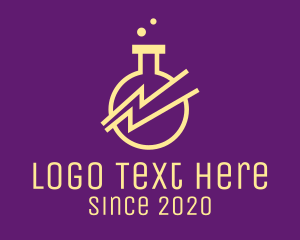 Toxic - Science Energy Lab logo design
