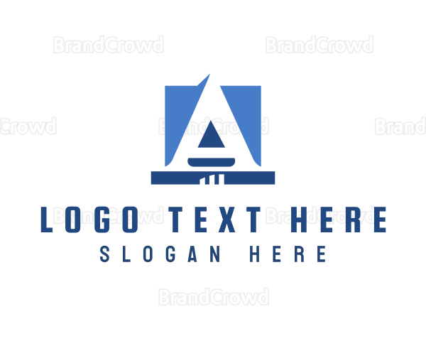 Modern Business Letter A Logo