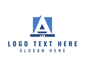 Modern Business Letter A Logo