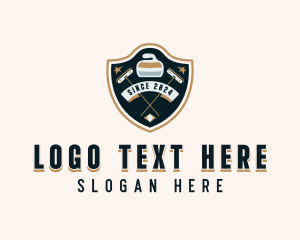 Hockey Sticks - Air Hockey Varsity League logo design