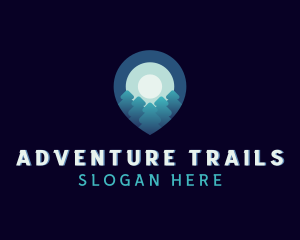 Travel Gps Navigation logo design