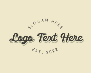 Retro Classy Company Logo