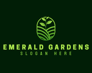 Plant Field Farm logo design