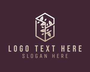 Forest - Eco Tree Leaves Garden logo design