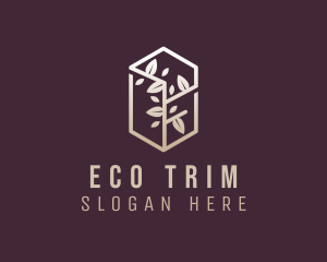 Eco Tree Leaves Garden logo design