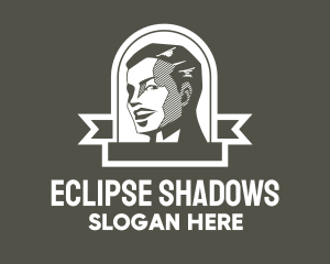Shadow - Vintage Man Banner logo design