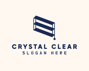 Window Cleaning - Blue Window Shutters logo design