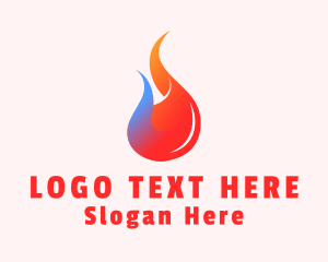 Energy - Sustainable Energy Flame logo design