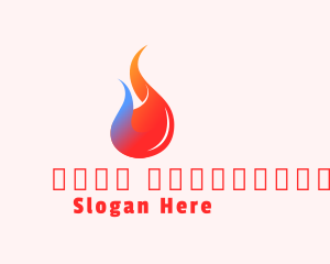 Thermal - Sustainable Energy Flame logo design