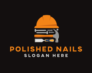 Nails - Construction Repair Tools logo design