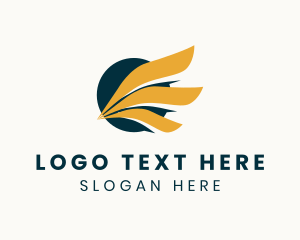 Freight - Wings Logistics Delivery logo design