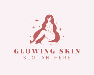 Sparkle Woman Skincare logo design