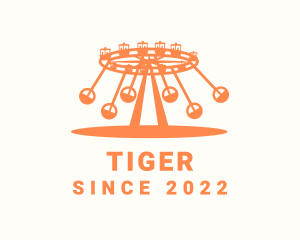 Festival - Amusement Swing Park Ride logo design