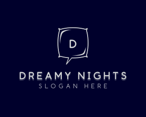 Night Pillow Chat logo design