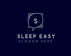 Night Pillow Chat logo design