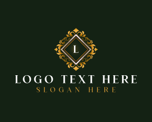 Monarch - Luxury Premium Ornament logo design