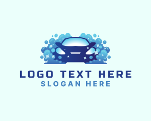 Wash - Automobile Car Wash logo design