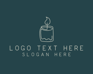 Decor - Scented Candle Souvenir logo design