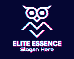 App - Static Motion Owl Gaming logo design