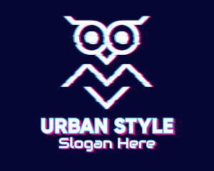 Web Host - Static Motion Owl Gaming logo design
