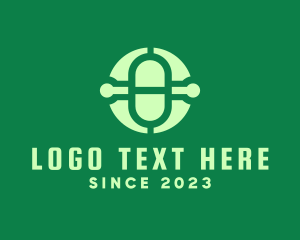 My - Medical Pharmacy Letter O logo design