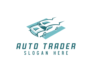 Dealer - Car Racing Transport logo design