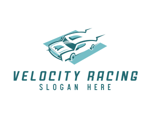 Car Racing Transport logo design