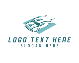 Speed - Car Racing Transport logo design