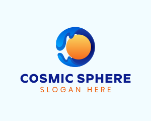 Sphere - Sun Water Sphere logo design