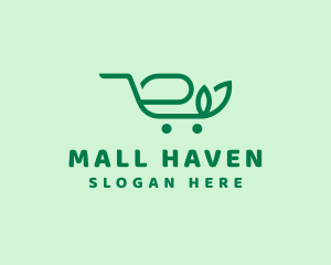 Organic Shopping Cart  logo design