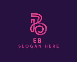 Stylish Boutique Letter B Logo